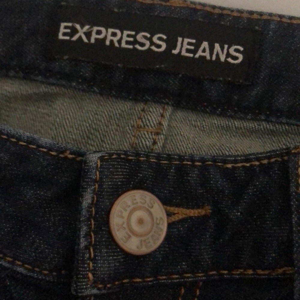 Low Rise Bootcut Express Jeans - Picture 2 of 5